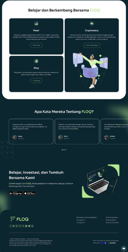 Floq screenshot 4 (Frontend Developer)
