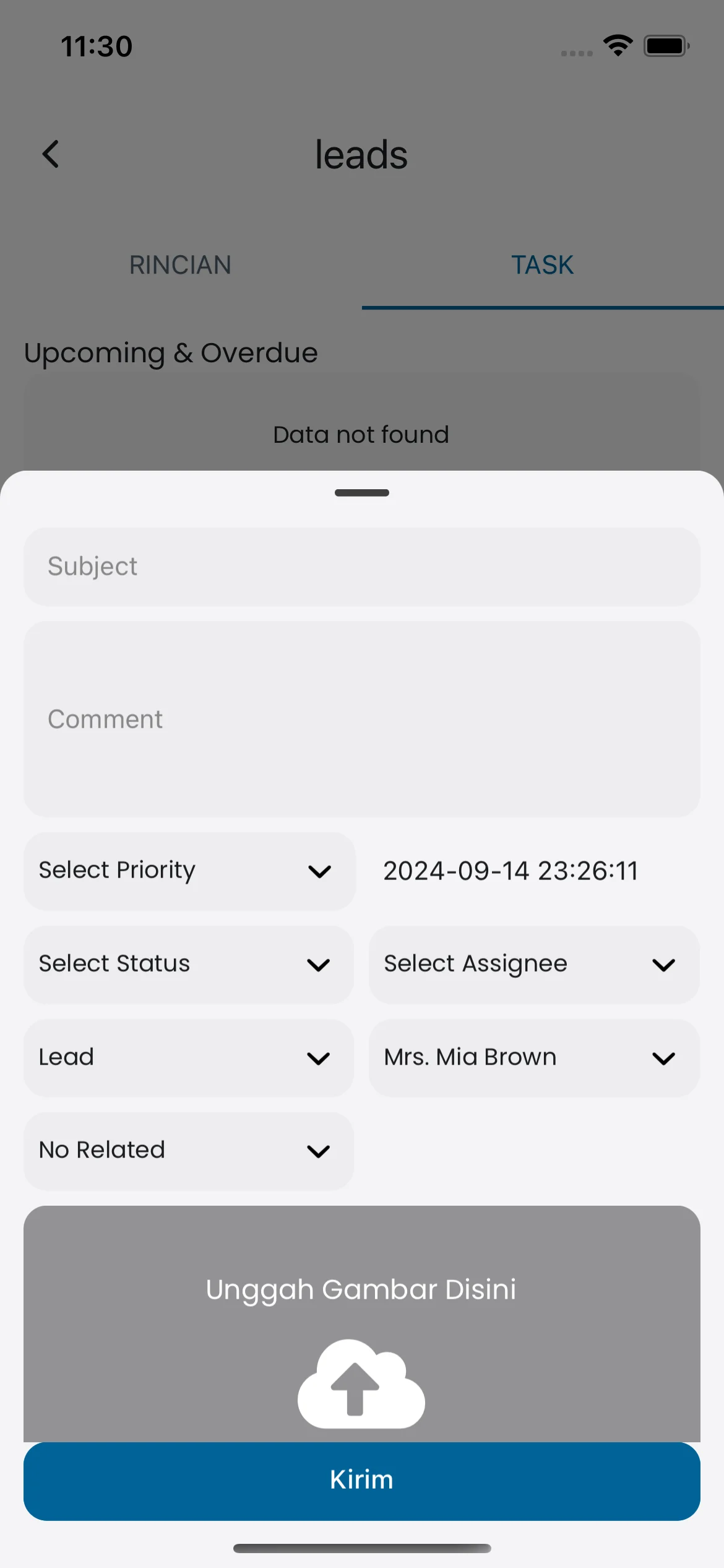 Salesfire App screenshot 2