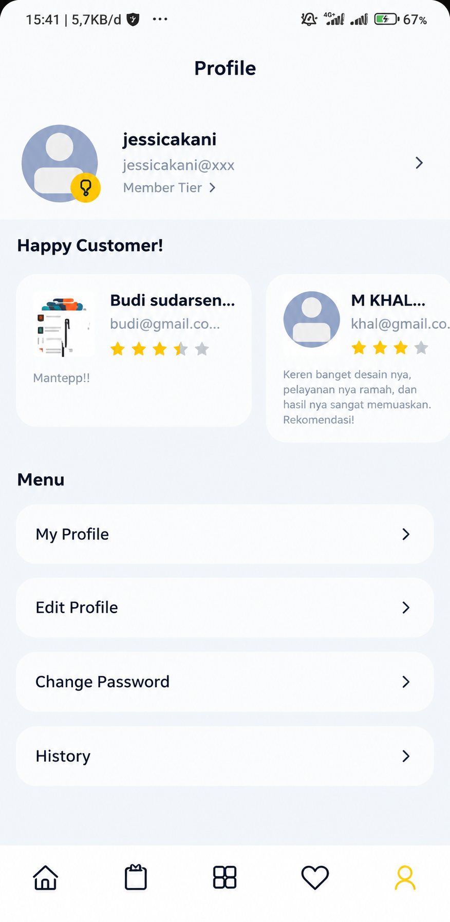 Jasanih screenshot 6 (Mobile)