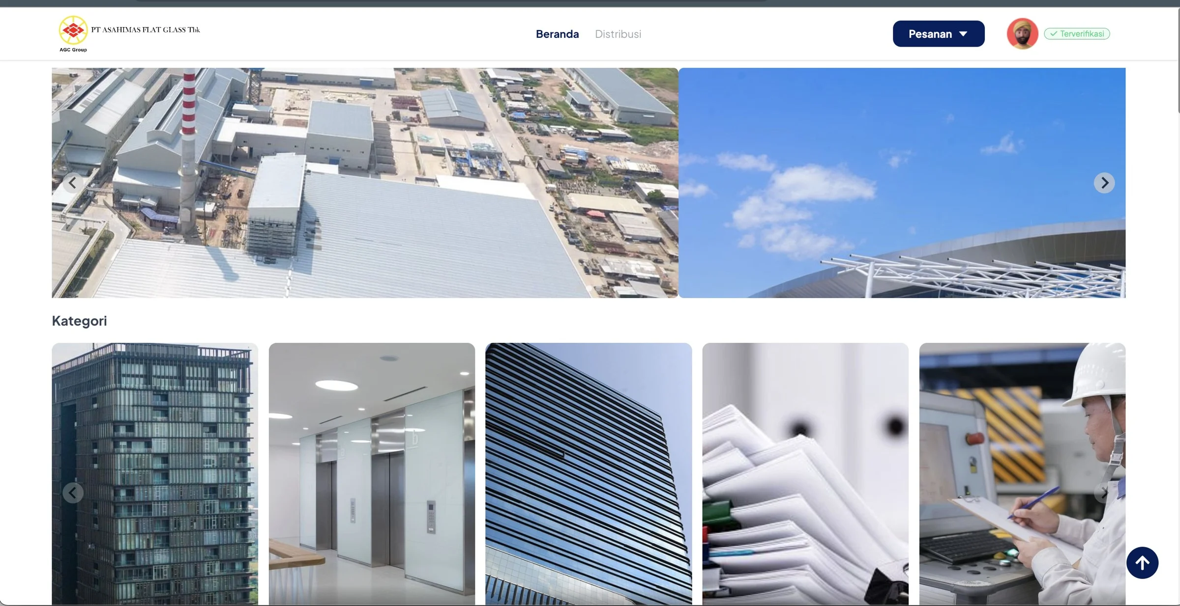 Asahimas Customer screenshot 2 (Web)