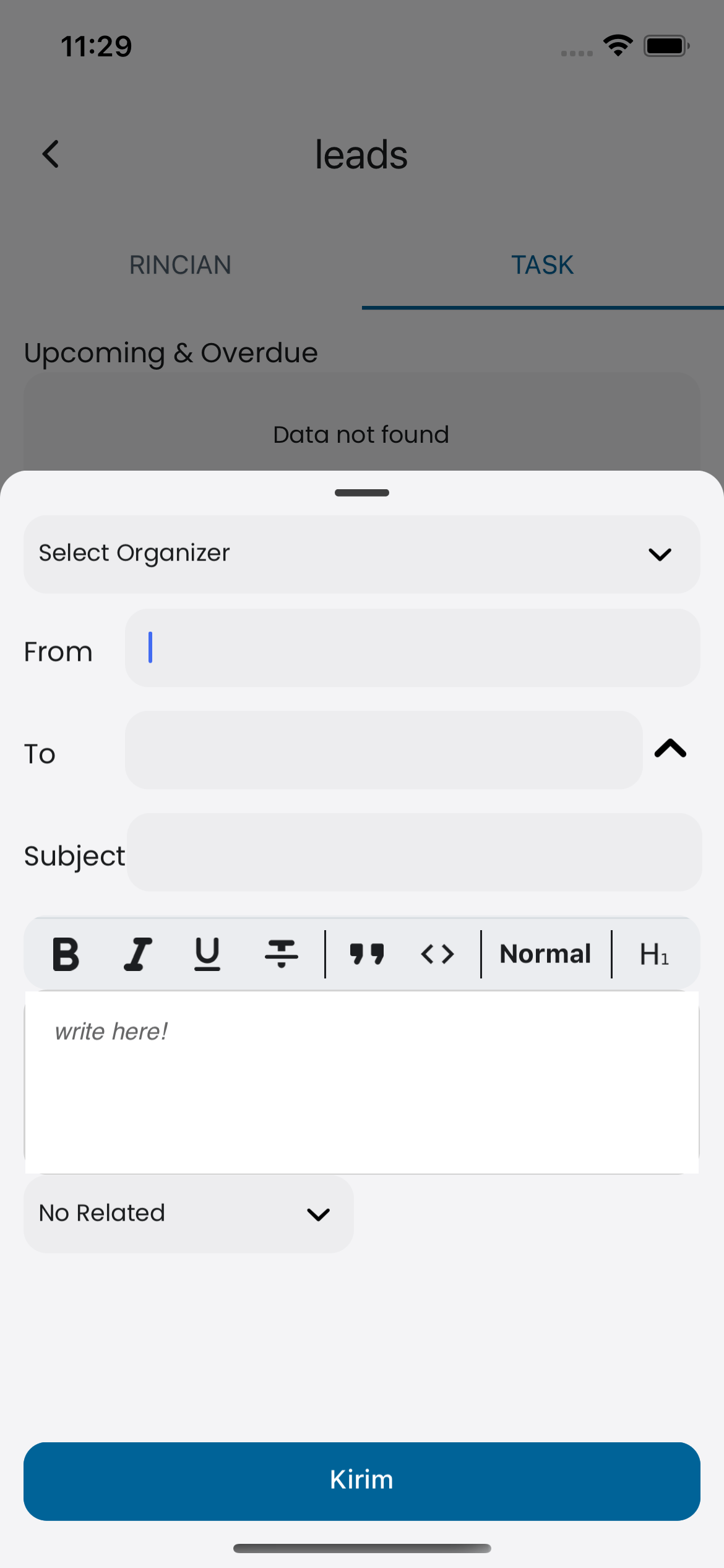 Salesfire App screenshot 4 (Mobile)