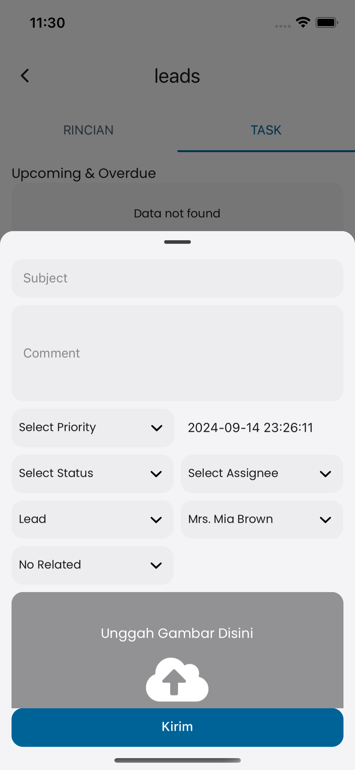 Salesfire App screenshot 5 (Mobile)